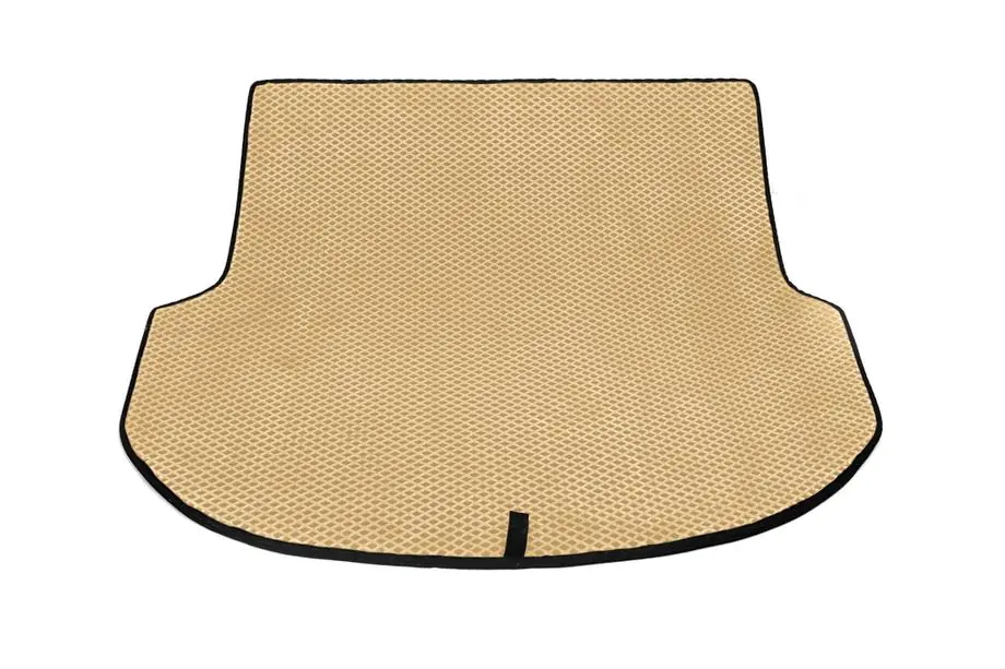 Hyundai Santa Fe 3 2012-2018 Kofferraummatte (EVA, Beige) (5 Sitze) Image