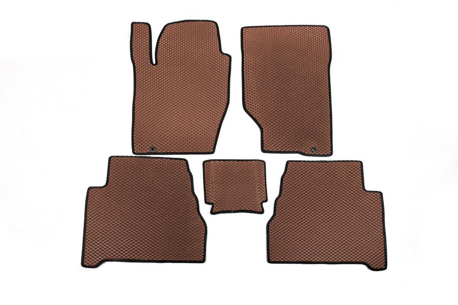 Kia Sorento I BL 2002-2009 EVA Fußmatten (Braun) Image