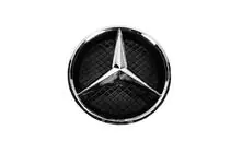 Mercedes GLC X253 2015-2022 Frontemblem mit Gehaeuse (21cm) Foto 1