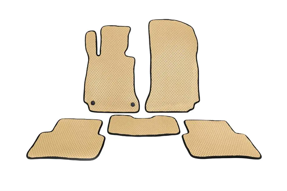 Mercedes C-class W204 2007-2015 EVA Fußmatten (Beige) Image