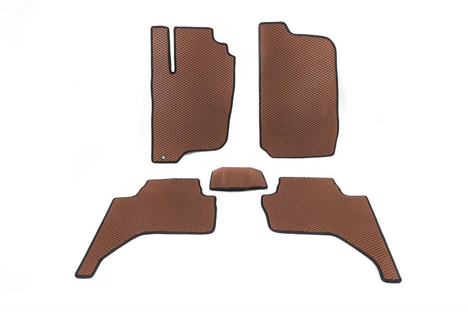 Mitsubishi L200 2006-2015 EVA Fußmatten (Braun) Image