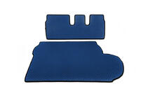 Mitsubishi Outlander 2006-2012 Kofferraummatte (EVA, Blau) 7-Sitzer Mit Subwoofer Foto 1