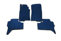 Mitsubishi Pajero Wagon IV 2006-2021 EVA Fußmatten (Blau) Foto 1