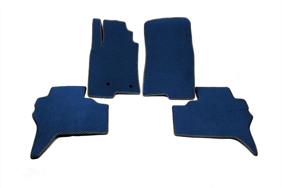 Mitsubishi Pajero Wagon IV 2006-2021 EVA Fußmatten (Blau) Image