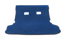 Mitsubishi Pajero Wagon IV 2006-2021 Kofferraummatte EVA Blau Foto 1