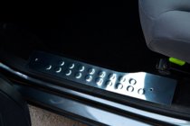 Peugeot Partner Tepee 2008-2018 Einstiegsleisten innen OmsaLine Edelstahl 4 Stk, OmsaLine - Italienischer Edelstahl Foto 4
