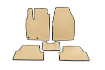 Nissan Qashqai 2007-2010 EVA Fußmatten Beige Foto 1