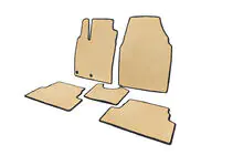 Nissan Qashqai 2010-2014 EVA Fußmatten Beige Foto 2
