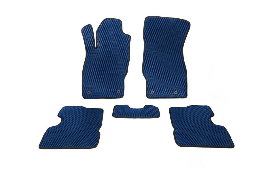 Opel Corsa D 2007-2014 EVA Fußmatten (Blau) Image