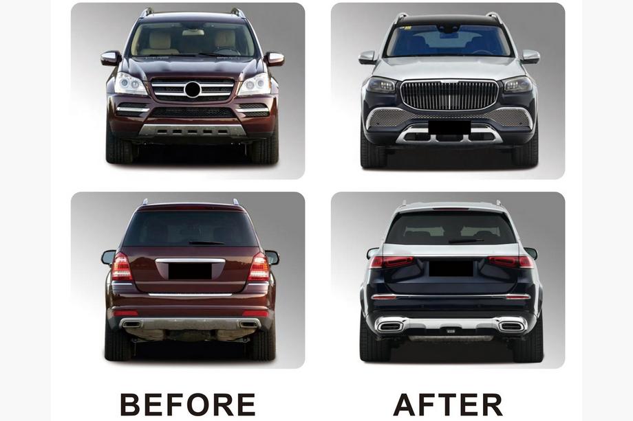 Mercedes GL class X164 2006-2012 Facelift Kit auf GLS X167 Maybach Image