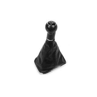 Schaltknauf mit Manschette (5-Gang, Chromrahmen) Volkswagen Bora 1998-2004 Foto 1