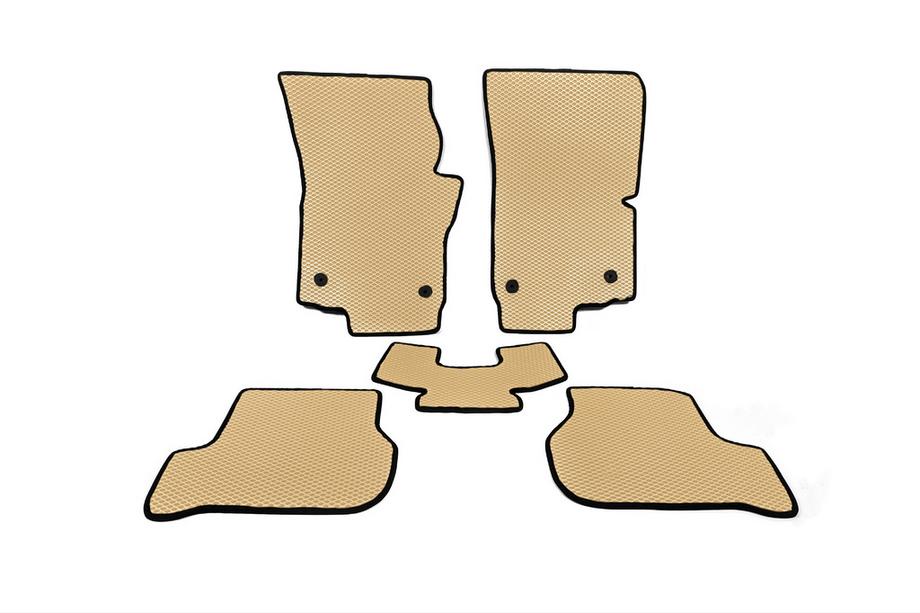 Seat Leon 2005-2012 EVA Fußmatten (Beige) Image
