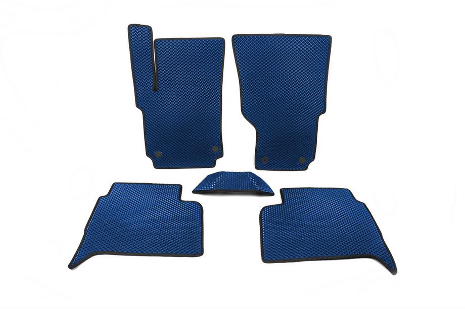 Volkswagen Amarok 2010-2022 EVA Fußmatten (Blau) Image