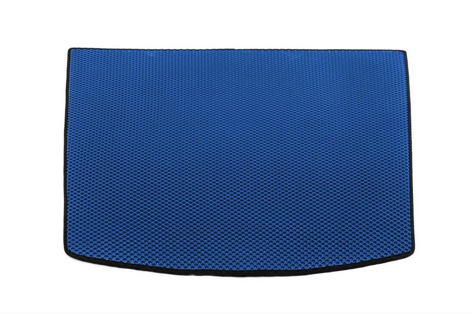 Volkswagen Caddy 2010-2015 Kofferraummatte Standard (EVA, Blau) Image