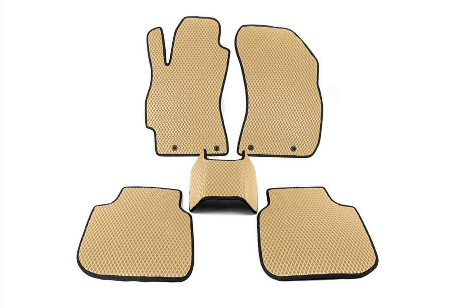 Subaru Outback 2014-2019 EVA Fußmatten (Beige) Image