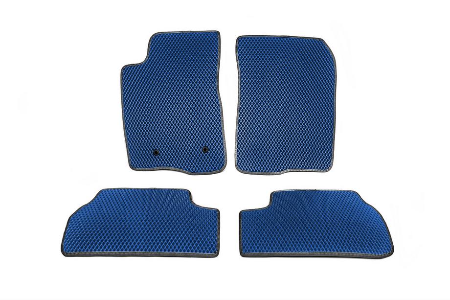 Toyota Corolla Verso 2004-2009 EVA Fußmatten (Blau) Image