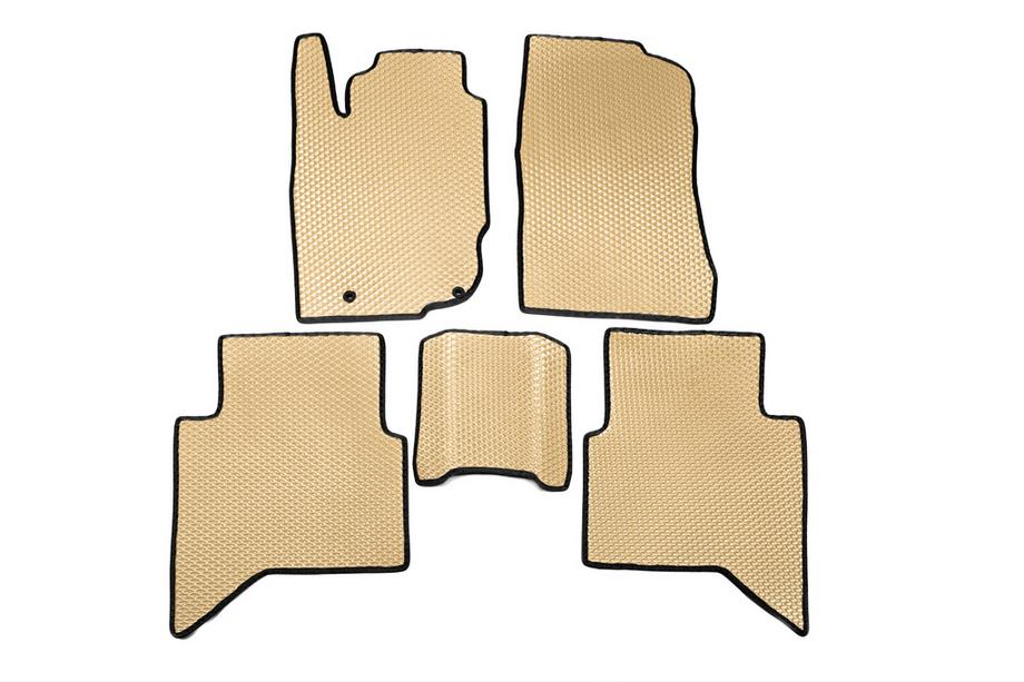 Toyota Hilux 2006-2015 EVA Fußmatten V1 (Beige) Image