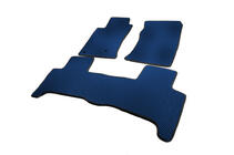 Toyota Land Cruiser Prado 120 2002-2009 EVA Fußmatten (2 Reihen, Blau) Foto 4