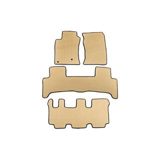 EVA Fußmatten (3 Reihen, Beige) Toyota Land Cruiser Prado 120 2002-2009 Foto 1