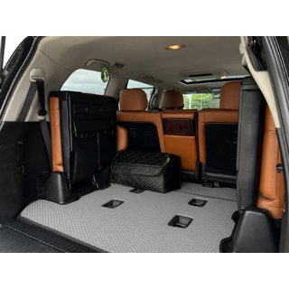 Kofferraummatte 2 Stk (EVA, 7 Sitze, Grau) Lexus LX570/450d 2008-2022 Foto 1