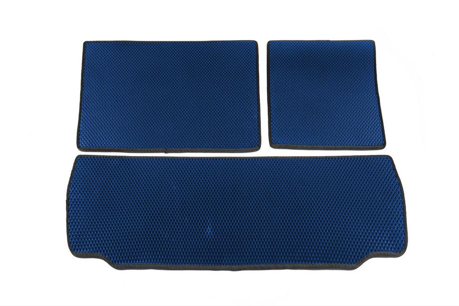 Toyota Sequoia 2007-2022 Kofferraummatte (EVA, Blau) Image