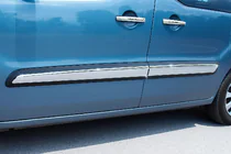 Peugeot Partner Tepee 2008-2018 Türleisten Edelstahl (4 Stk) Foto 1