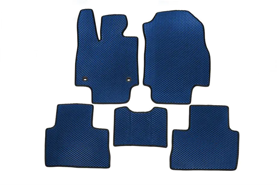 Toyota Rav 4 2019–2025 EVA Fußmatten Automatikgetriebe (Blau) Image
