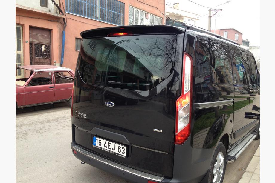 Ford Custom 2013-2022 ABS Heckspoiler (grundiert zum Lackieren) Image