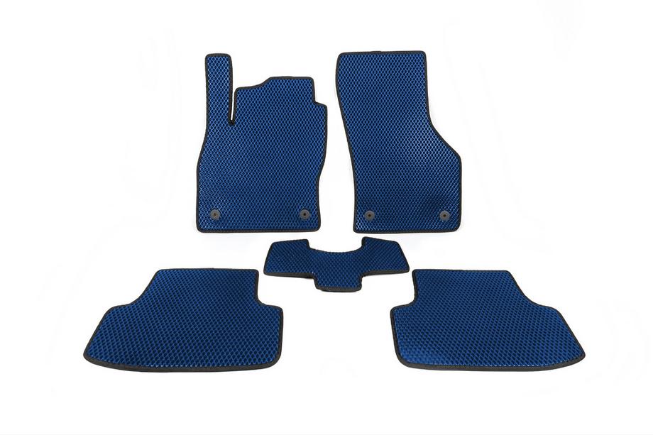 Volkswagen Golf 7/E-Golf 2012-2020 EVA Fußmatten für Golf 7 (Blau) Image