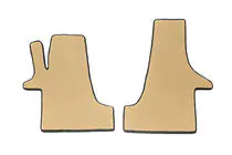 Volkswagen T5 Multivan 2003–2010 EVA Fußmatten (Beige, vorne, für 2+1) Foto 1