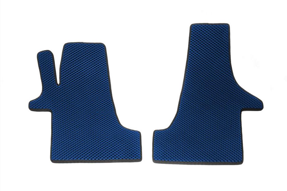 Volkswagen T5 2010-2015 EVA Fußmatten (Blau, vorne, für 2+1) Image