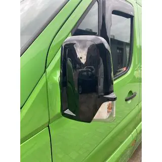 Spiegelabdeckungen BlackEdition (2 Stk., Kunststoff) Mercedes Sprinter W906 2006–2018 Foto 1
