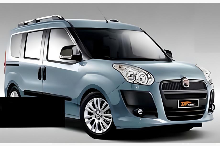 Fiat Doblo II 2010-2022 Spiegelabdeckungen BMW-Style (2 Stk) Foto 4