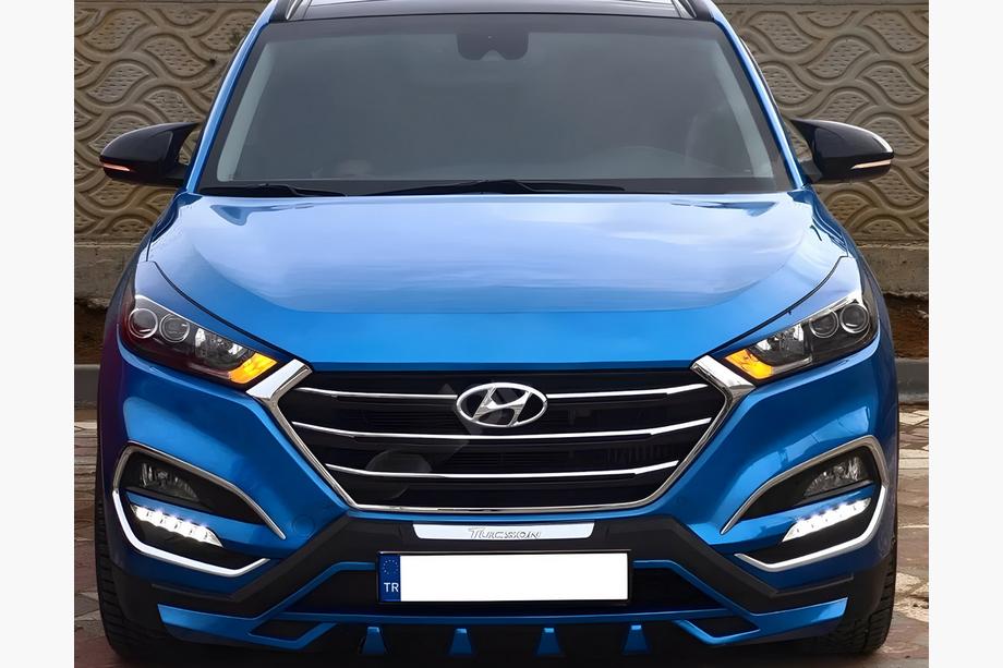 Hyundai Tucson TL 2016-2021 Spiegelabdeckungen BMW-Style (2015-2018, 2 Stk) Foto 8