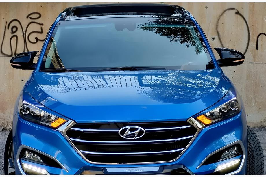 Hyundai Tucson TL 2016-2021 Spiegelabdeckungen BMW-Style (2015-2018, 2 Stk) Foto 5