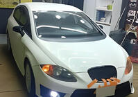 Seat Leon 2005-2012 Spiegelabdeckungen BMW-Style (2005-2010, 2 Stk) Foto 11