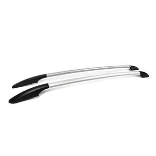 Dachreling fuer SW OmsaLine Solid (2 Stk, grau) Renault Clio IV 2012-2019 Foto 1