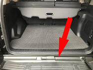 Toyota Land Cruiser Prado 150 2009-2023 Heckschweller Abdeckung (ABS) Foto 1