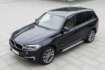 BMW X5 F15 2013-2018 Trittbretter Shining V1 (2 Stk., Aluminium) Foto 1