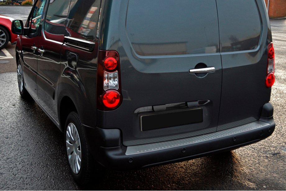 Peugeot Partner Tepee 2008-2018 Heckstoßstangenabdeckung OmsaLine Edelstahl Foto 4