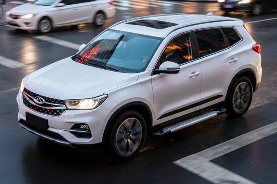 Chery Tiggo 7 2020- Seitenschweller New Vision Grey (2 Stk., Aluminium) Image