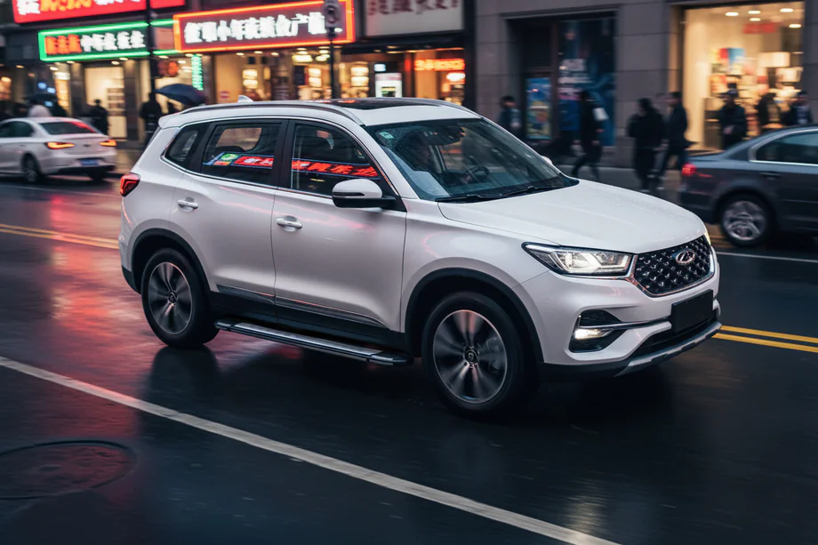 Chery Tiggo 7 2020- Trittbretter Rainbow (2 Stk., Aluminium) Image