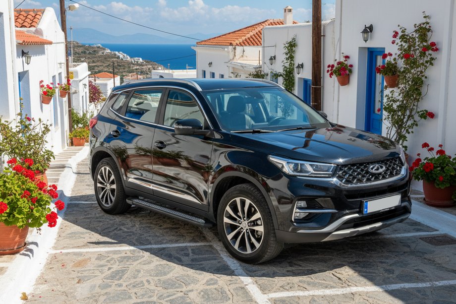 Chery Tiggo 7 2020- Seitenschweller New Vision Black (2 Stk., Aluminium) Image