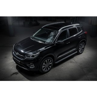 Trittbretter Allmond Black (2 Stk., Aluminium) Chery Tiggo 7 2020- Foto 1