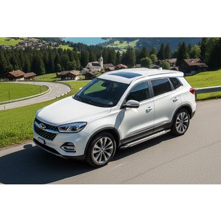 Trittbretter Rainbow (2 Stk., Aluminium) Chery Tiggo 8 2017- Foto 1