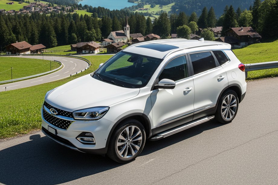 Chery Tiggo 8 2017- Trittbretter Rainbow (2 Stk., Aluminium) Image