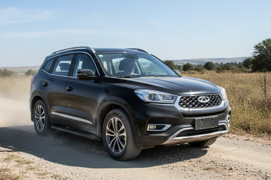 Chery Tiggo 8 2017- Seitenschweller Bosphorus Black (2 Stk., Aluminium) Image