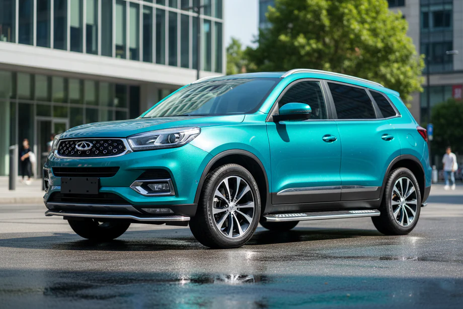 Chery Tiggo 8 2017- Seitenschweller Tayga V2 (2 Stk., Aluminium) Image