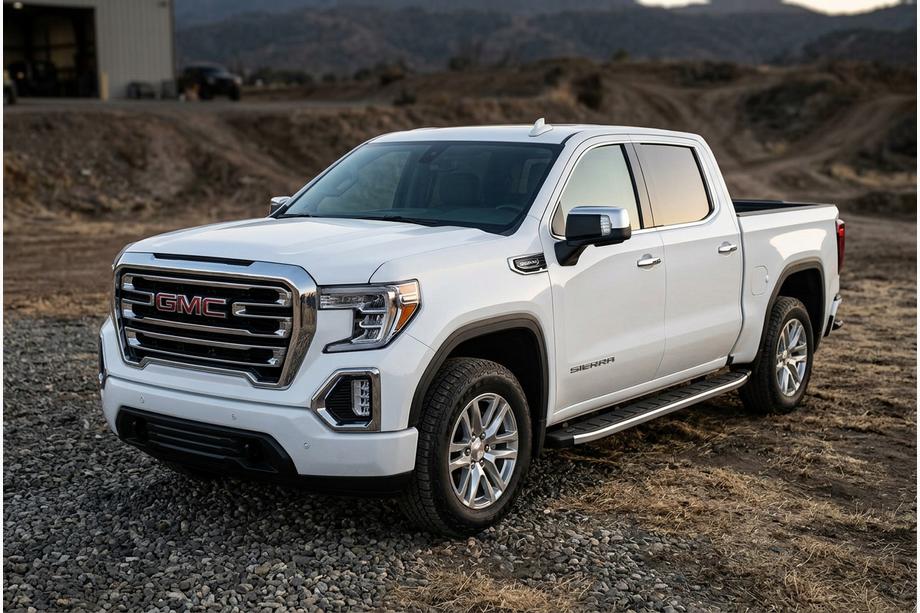 GMS Sierra 2019- Seitenschweller Fullmond (2 Stk., Aluminium) Image