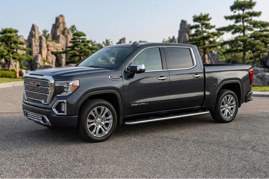 GMS Sierra 2019- Seitenschweller Maydos V1 (2 Stk., Aluminium) Image